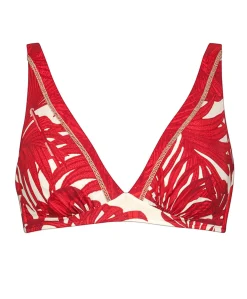 Dames bikinitop rood