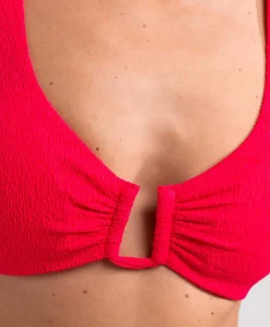 Dames bikinitop roze