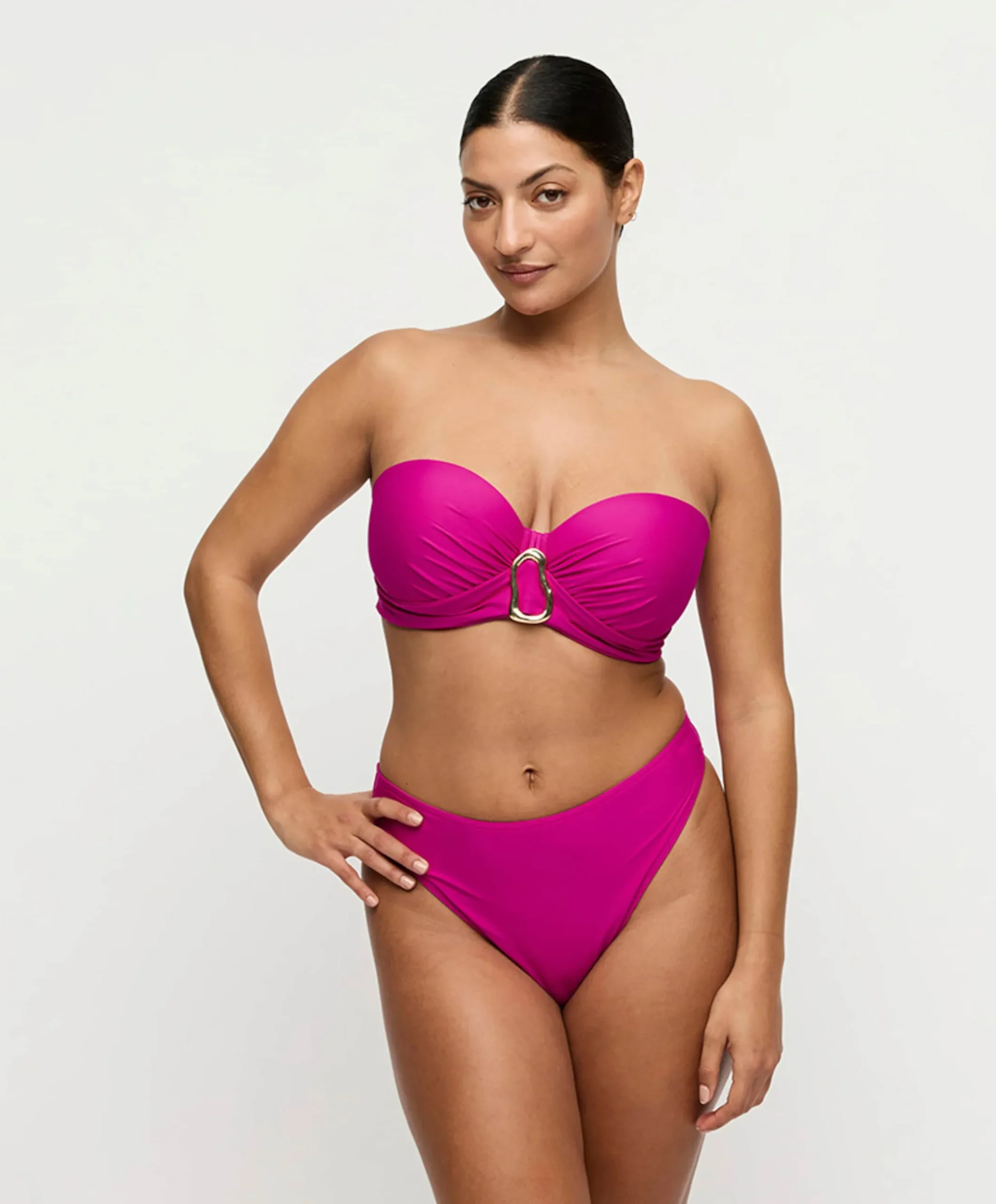 Dames bikinitop roze