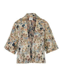 Dames blazer beige