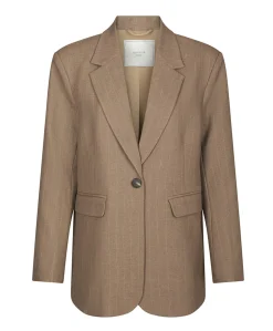 Dames blazer beige