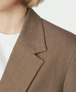 Dames blazer beige