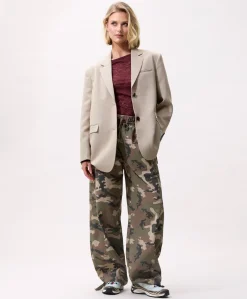 Dames blazer beige