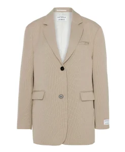 Dames blazer beige