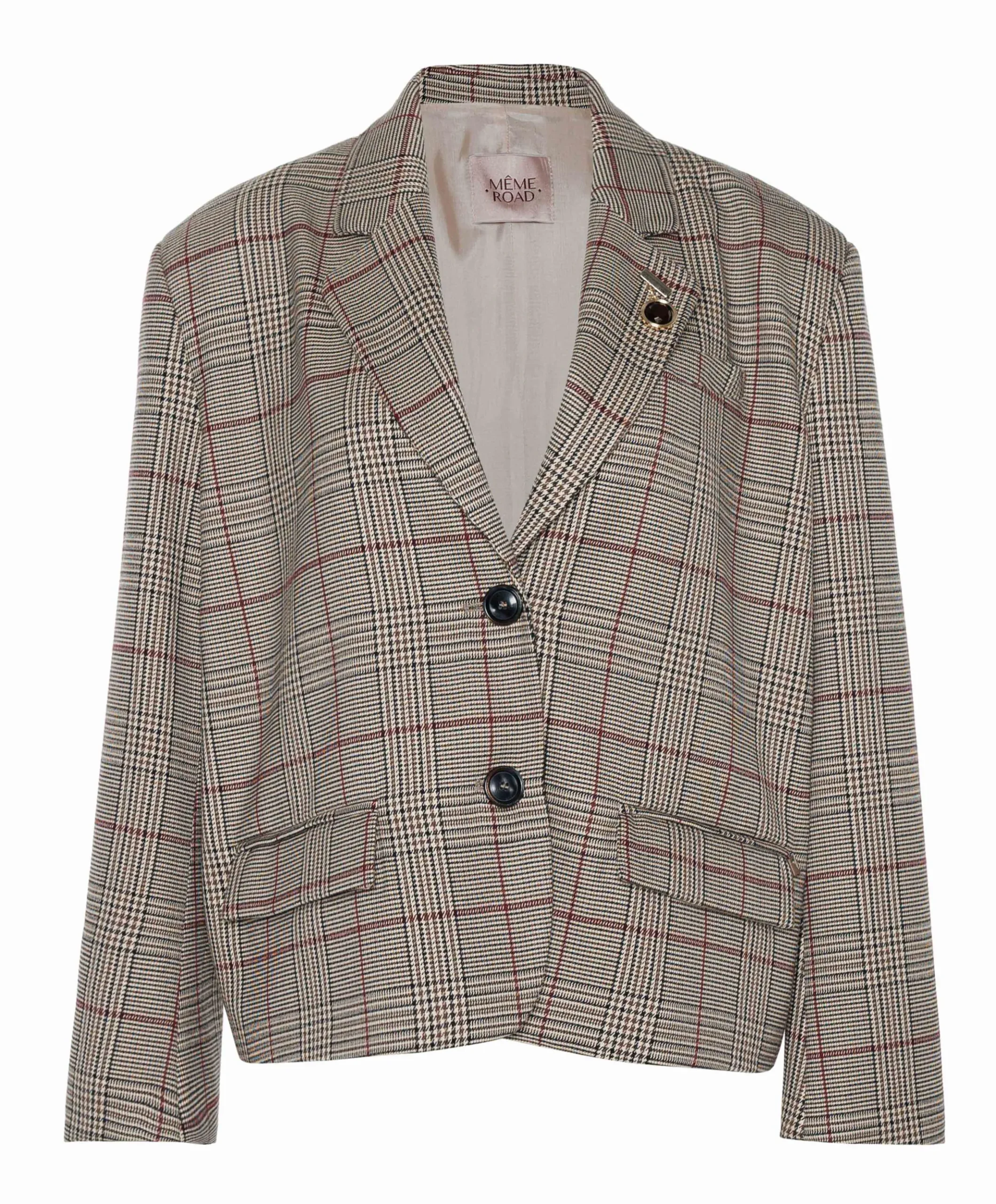 Dames blazer beige