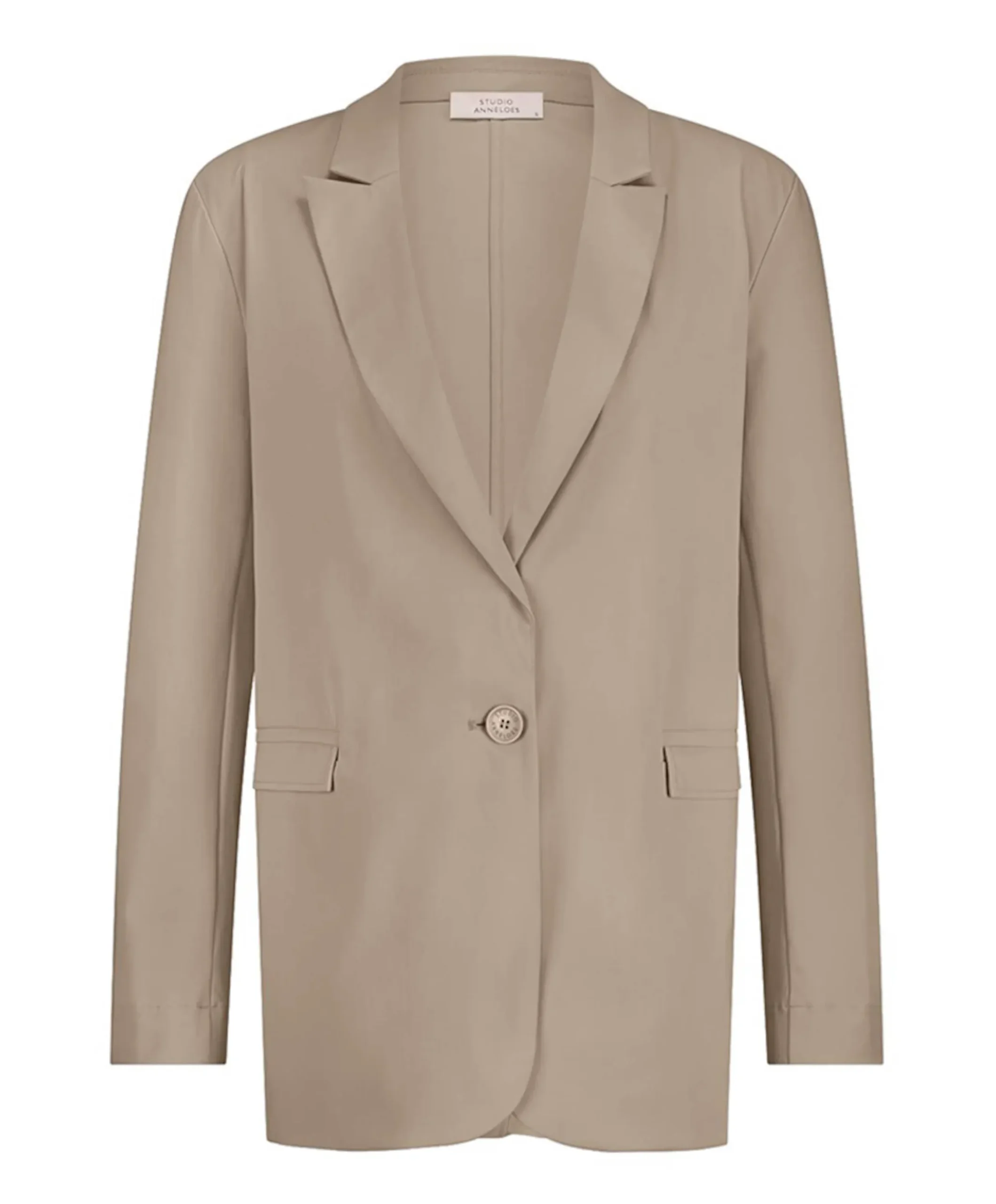Dames blazer beige