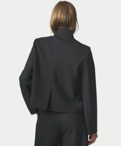Dames blazer blauw