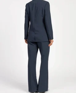 Dames blazer blauw