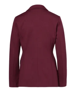 Dames blazer bordeaux