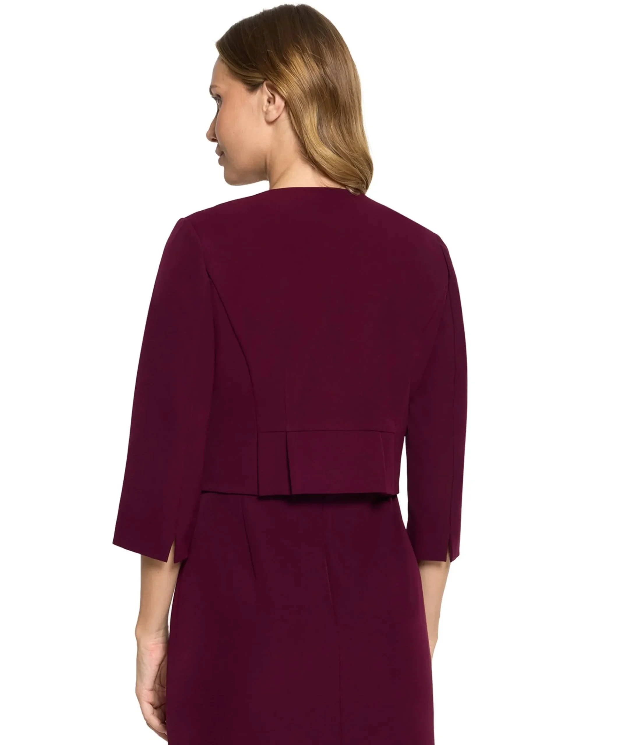 Dames blazer bordeaux