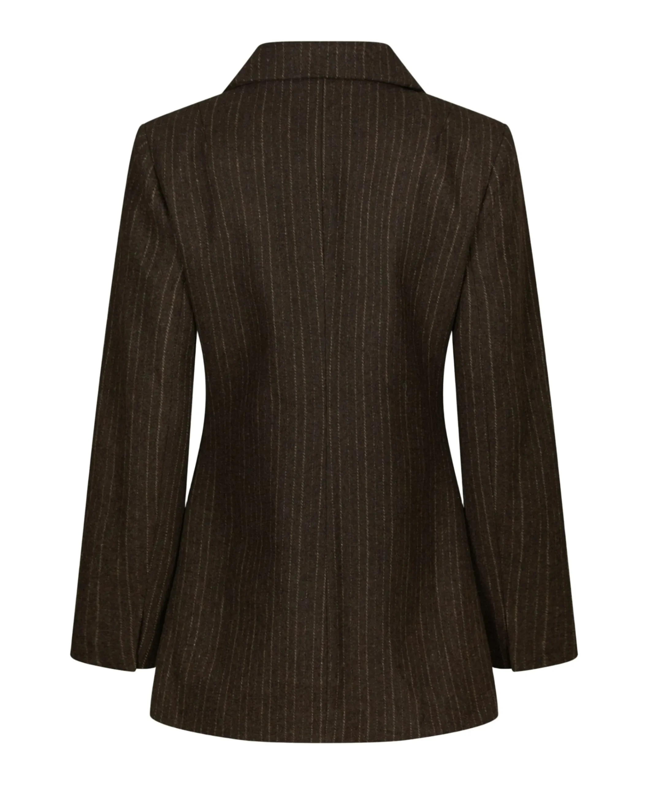 Dames blazer bruin