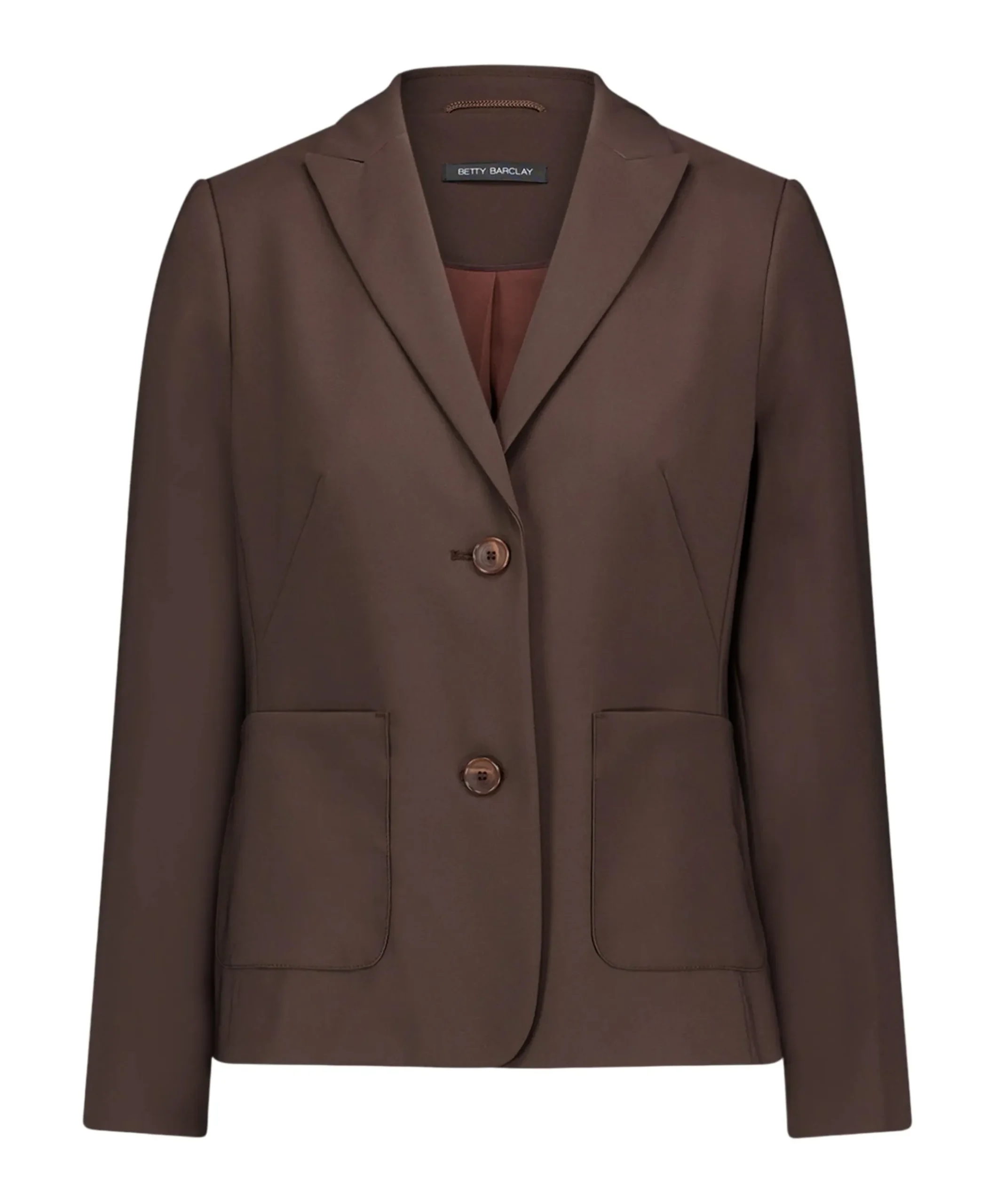 Dames blazer bruin