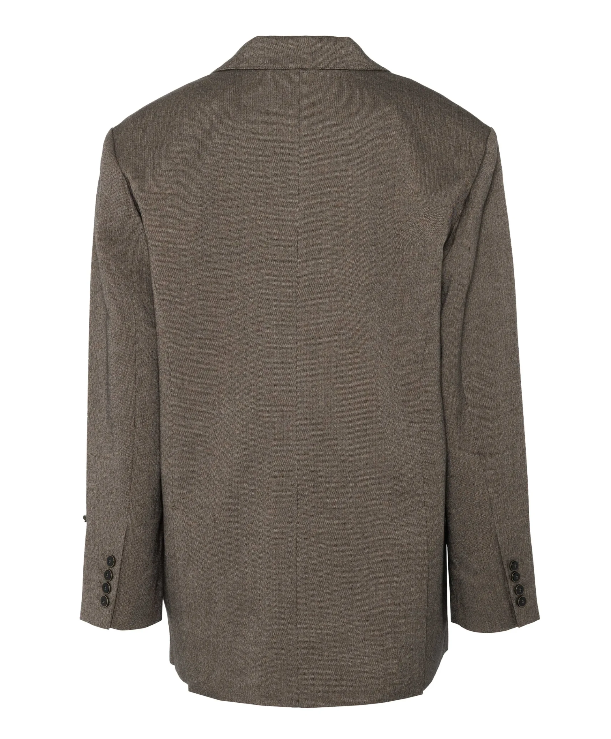 Dames blazer bruin