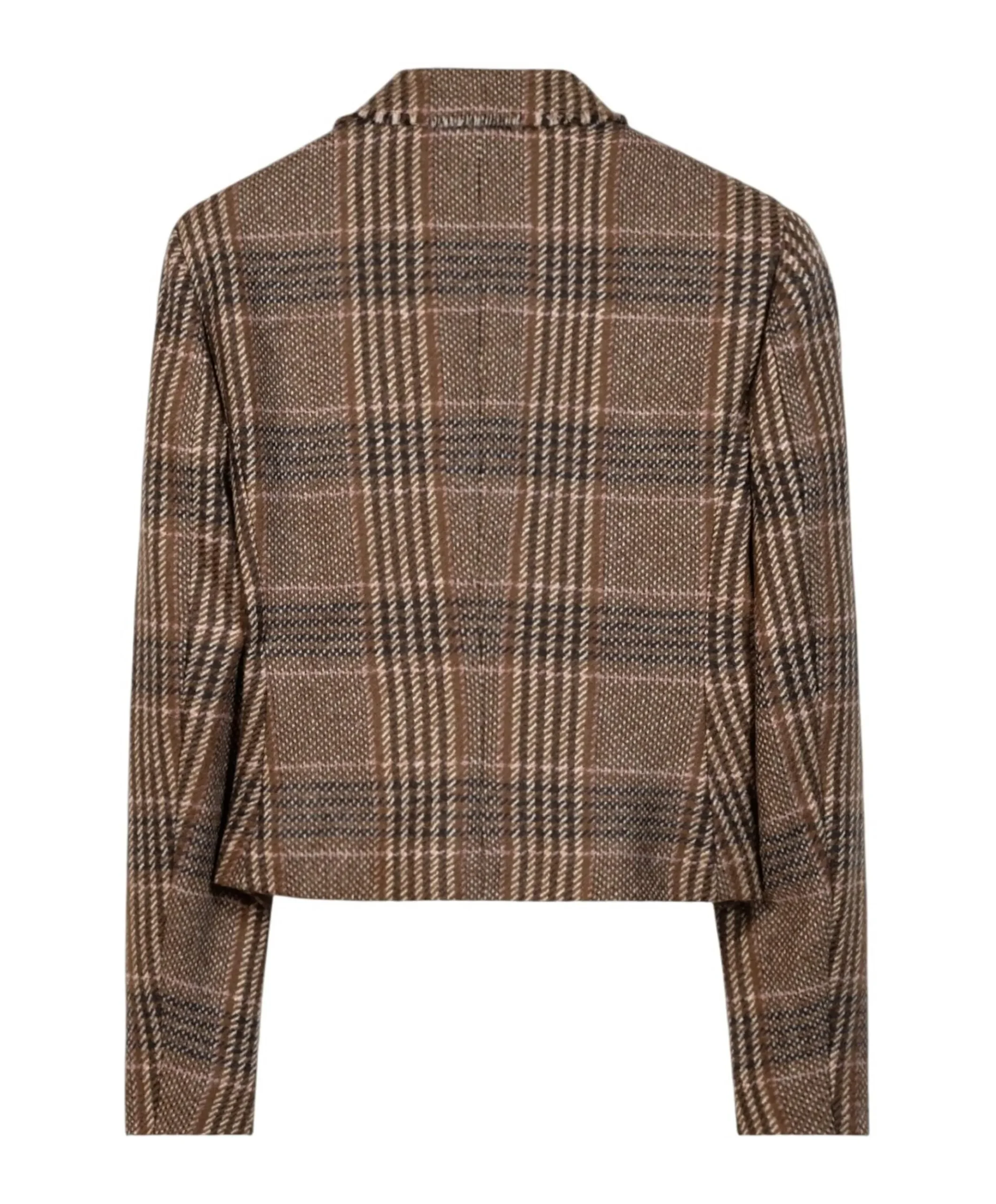 Dames blazer bruin
