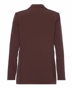Dames blazer bruin