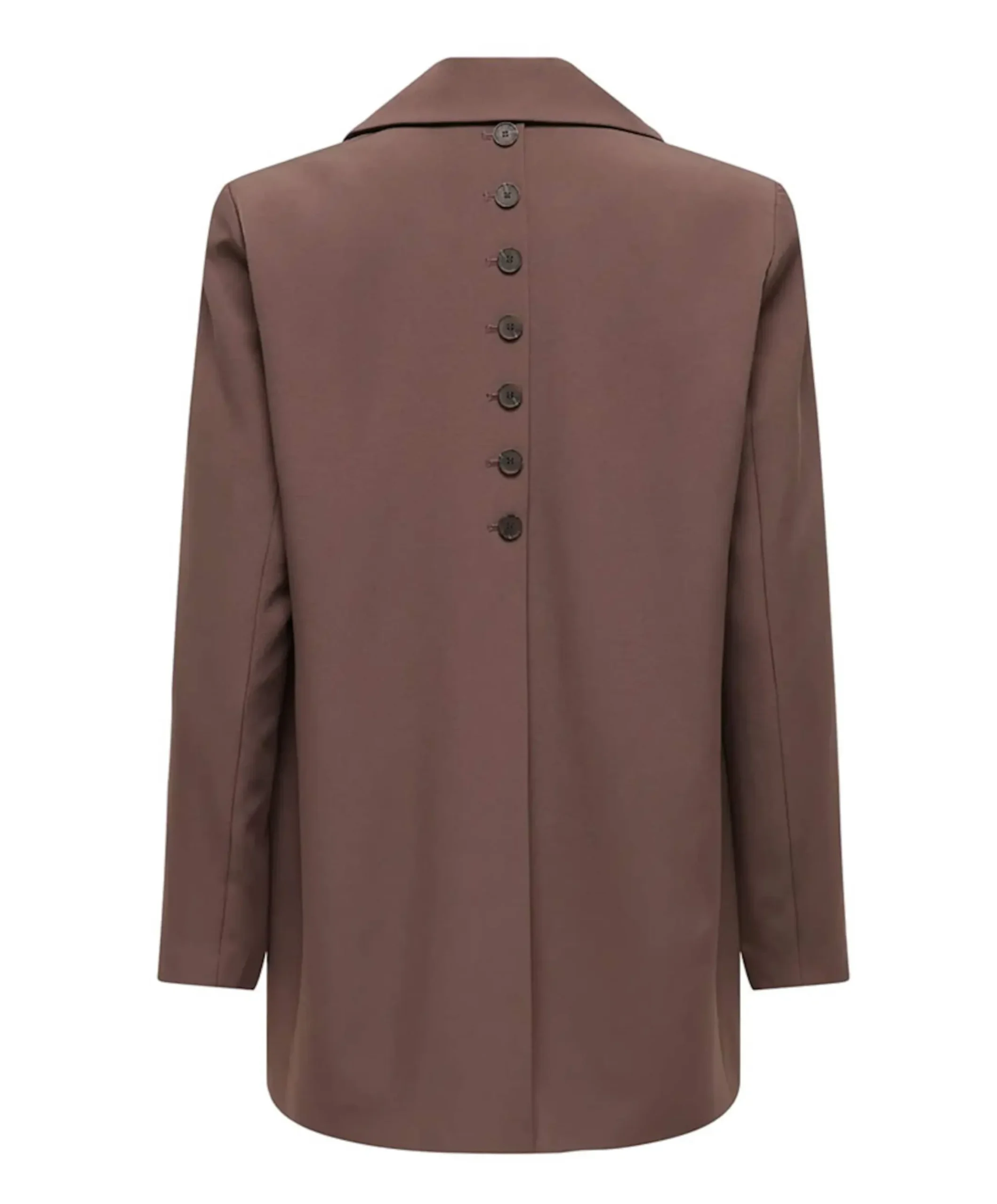 Dames blazer bruin