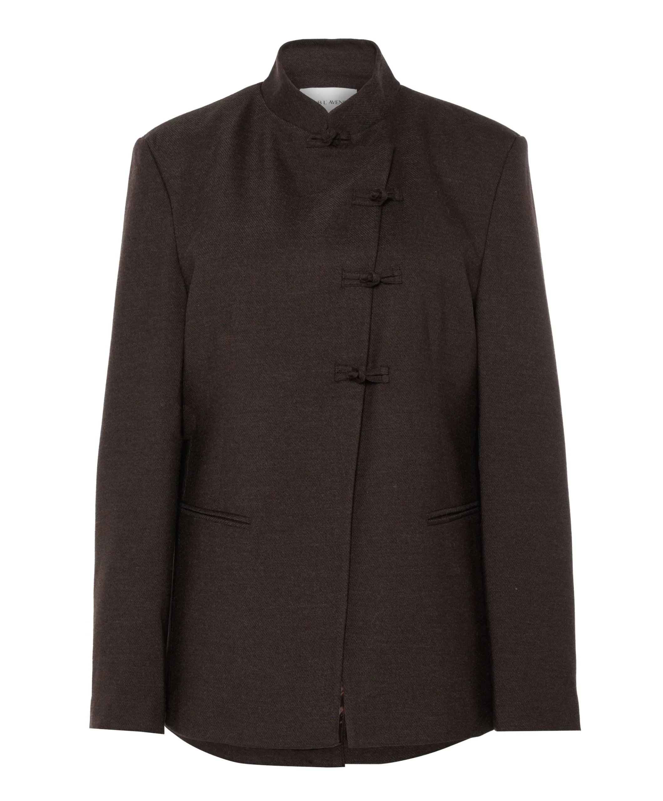 Dames blazer bruin
