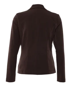 Dames blazer bruin