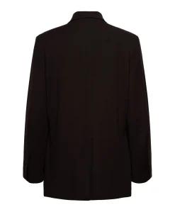 Dames blazer bruin