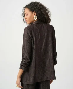 Dames blazer bruin