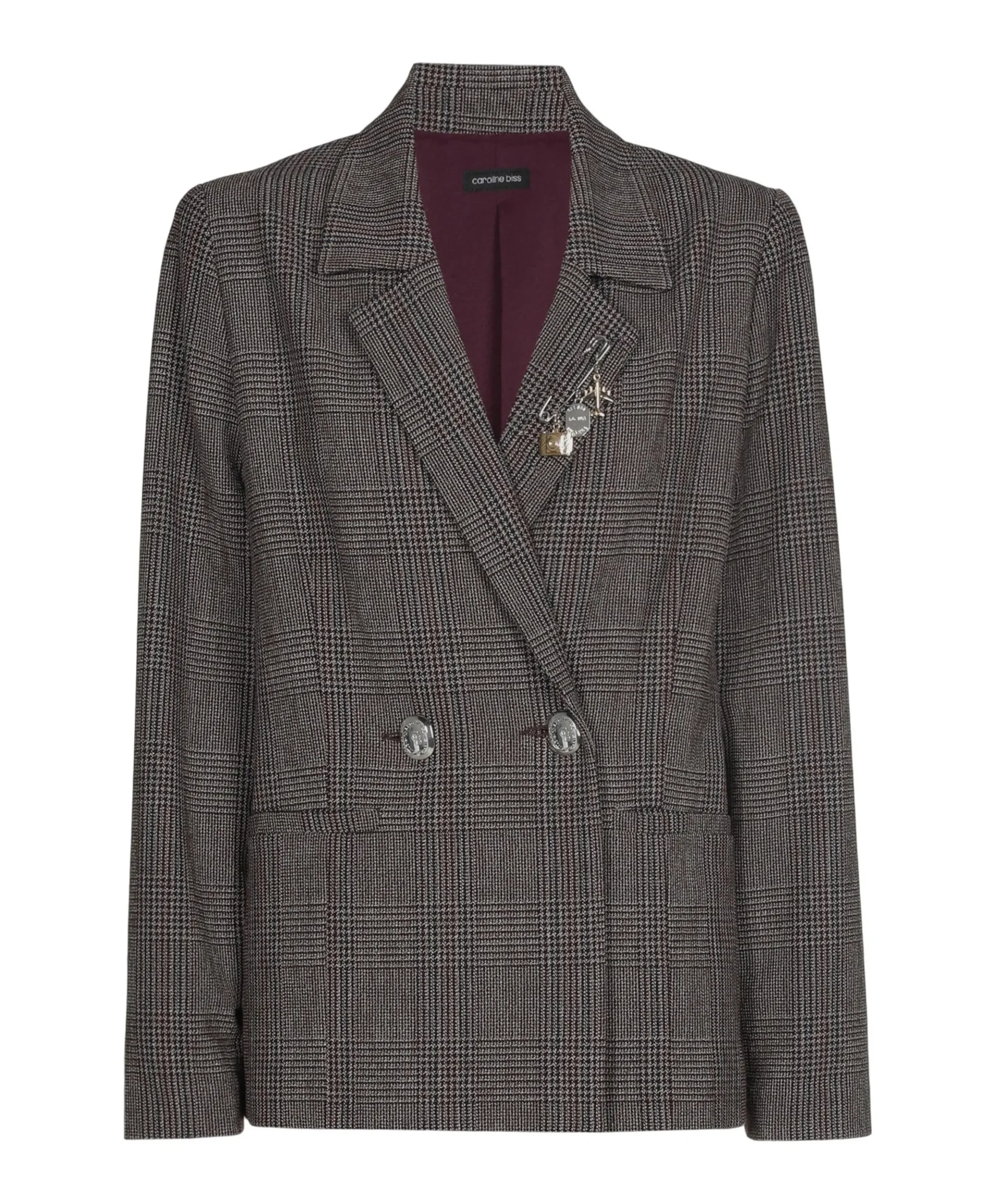 Dames blazer bruin