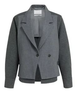 Dames blazer grijs