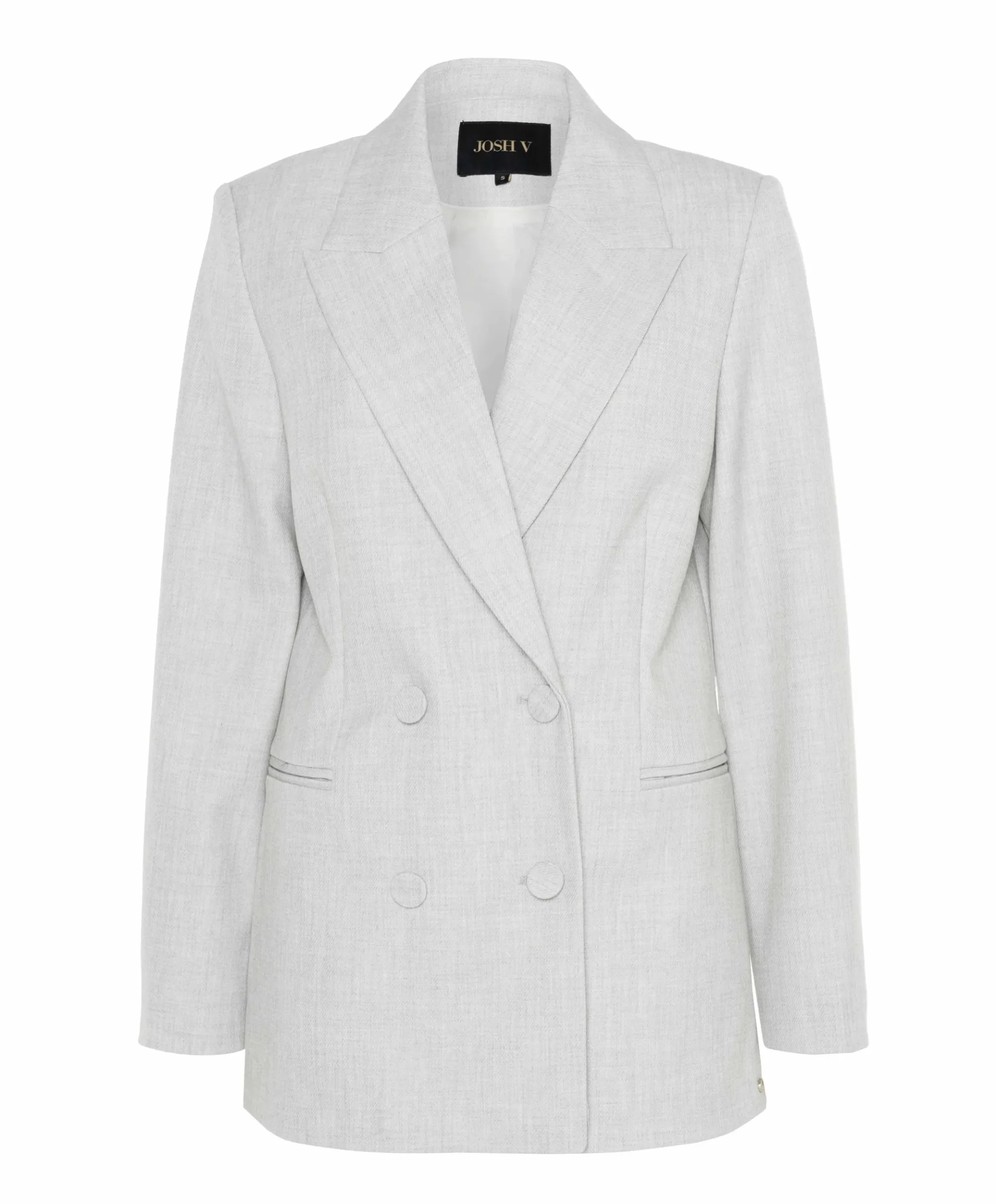 Dames blazer grijs