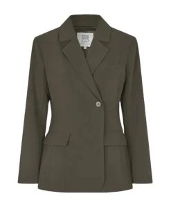 Dames blazer groen