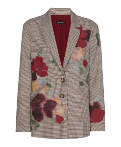 Dames blazer multicolor