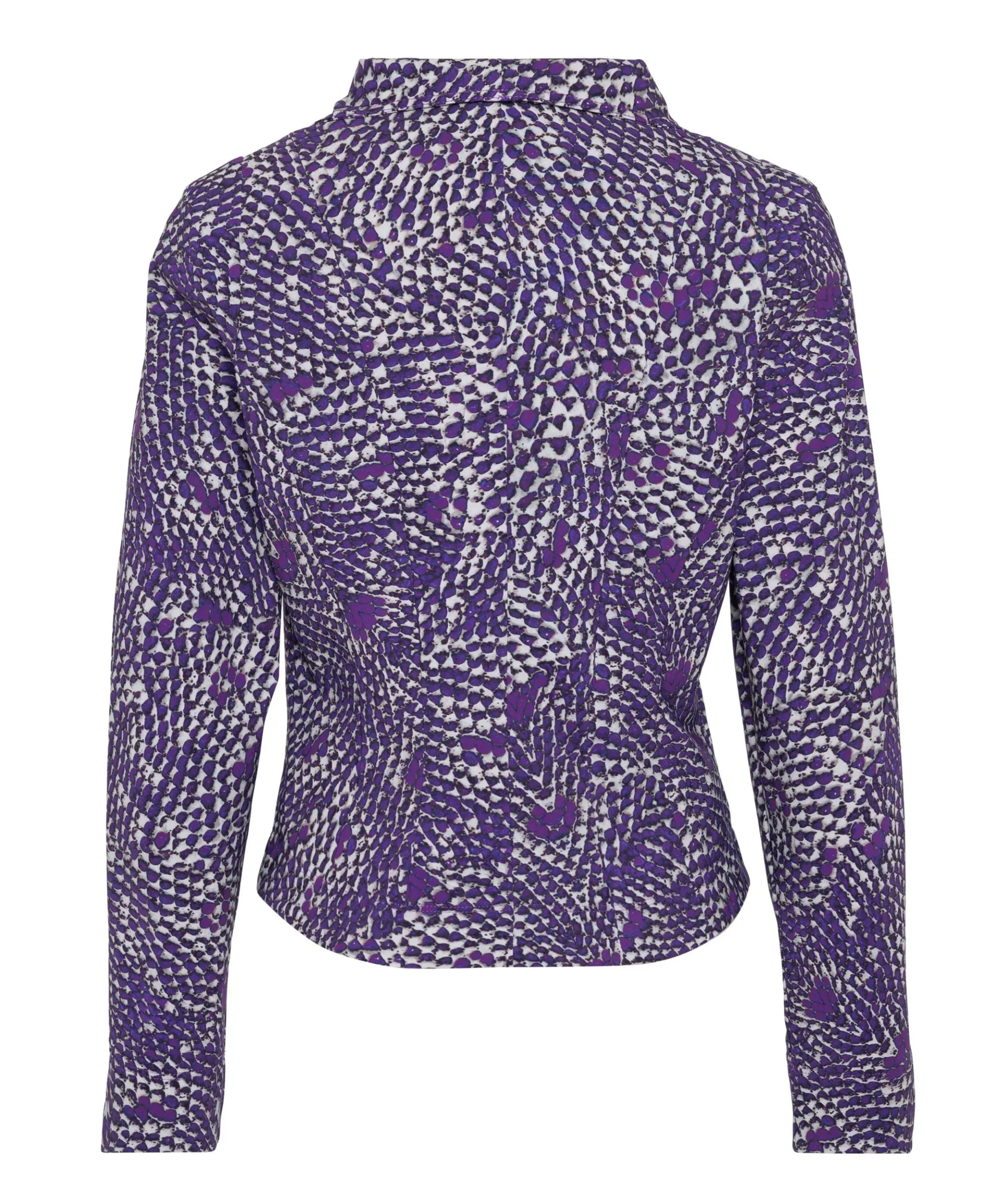 Dames blazer paars