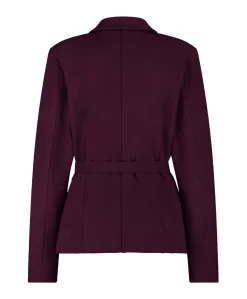 Dames blazer paars