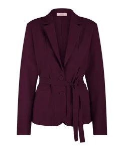 Dames blazer paars