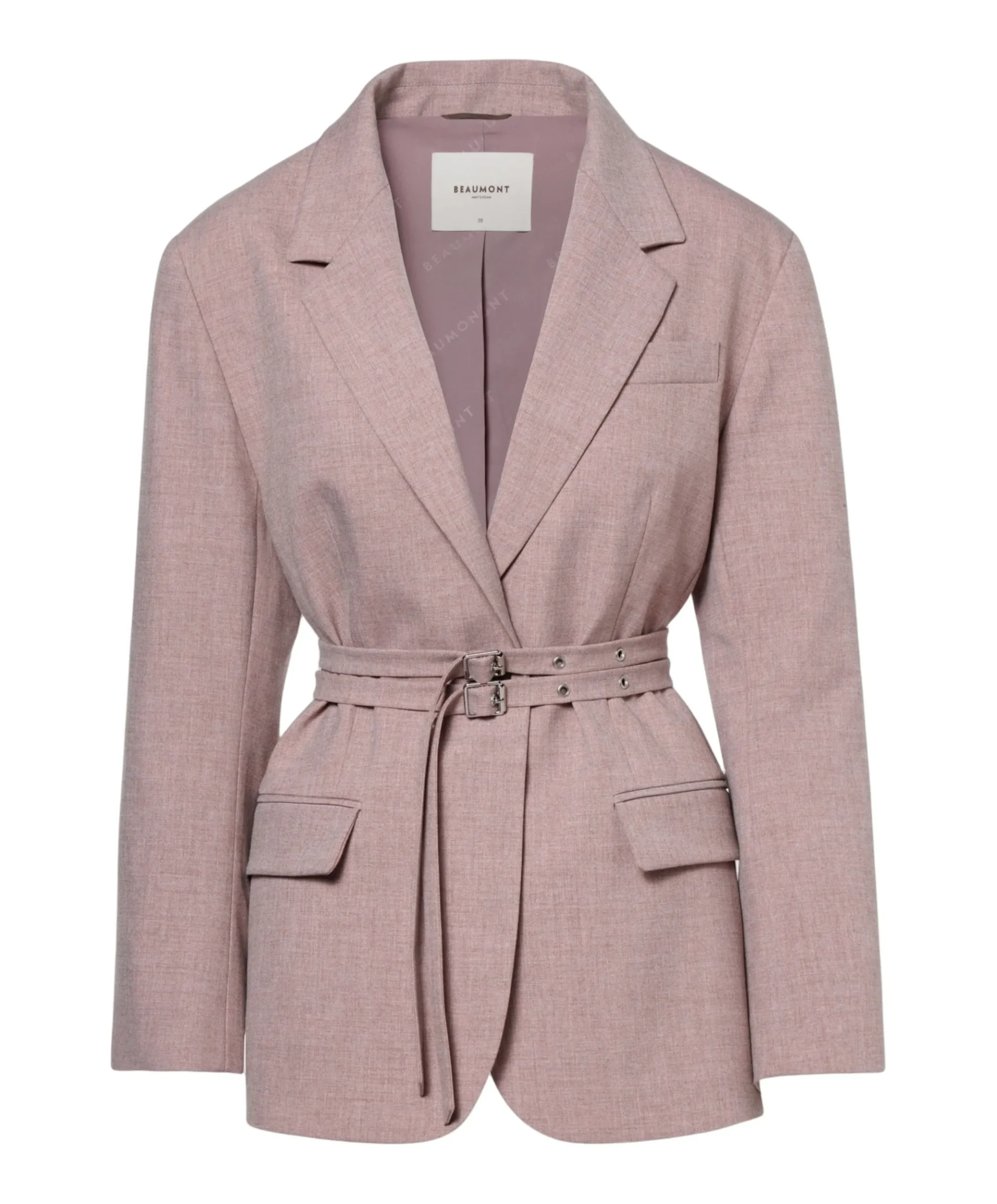 Dames blazer roze