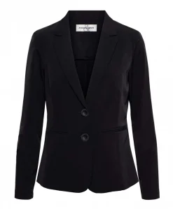 Dames blazer zwart