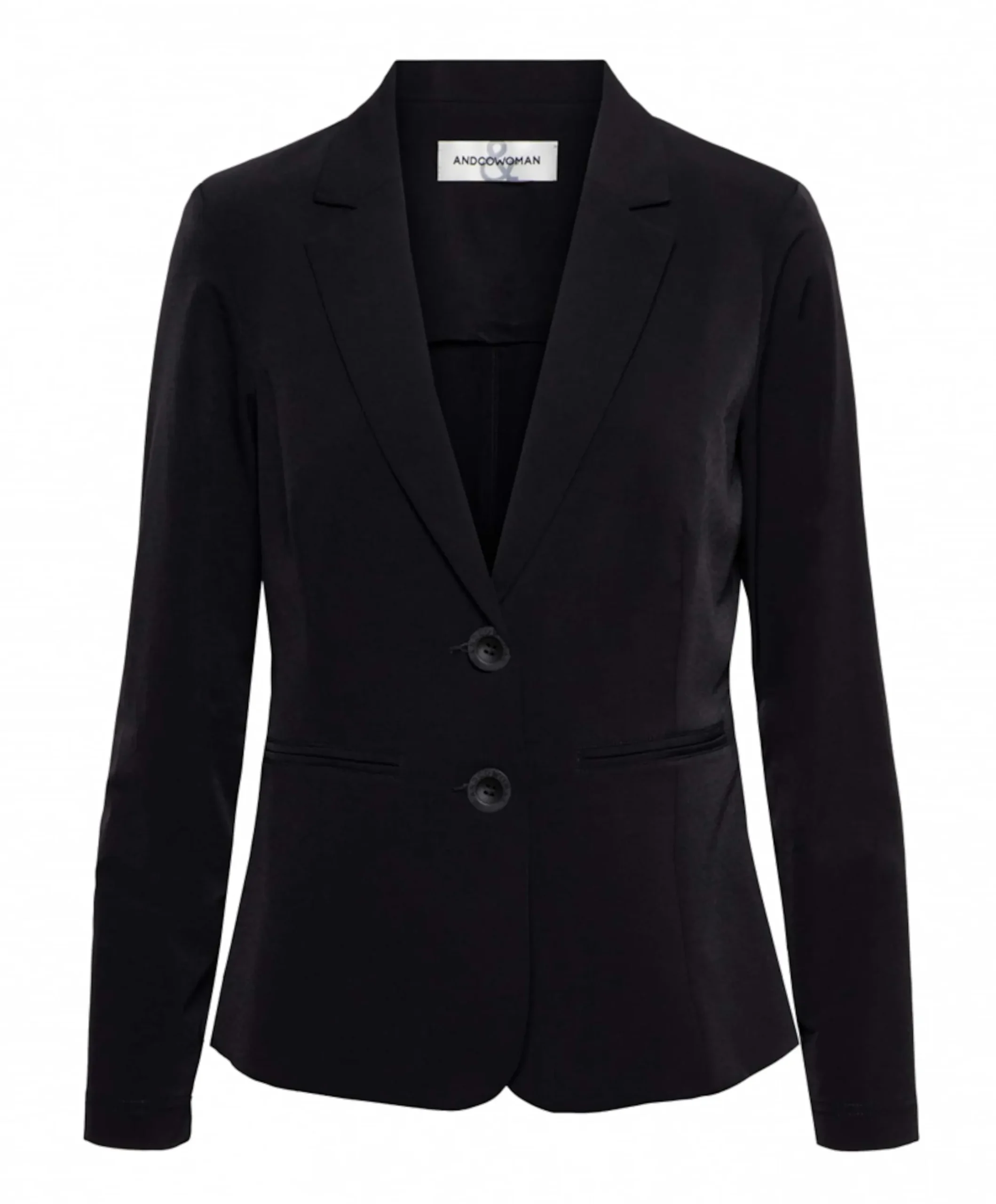 Dames blazer zwart