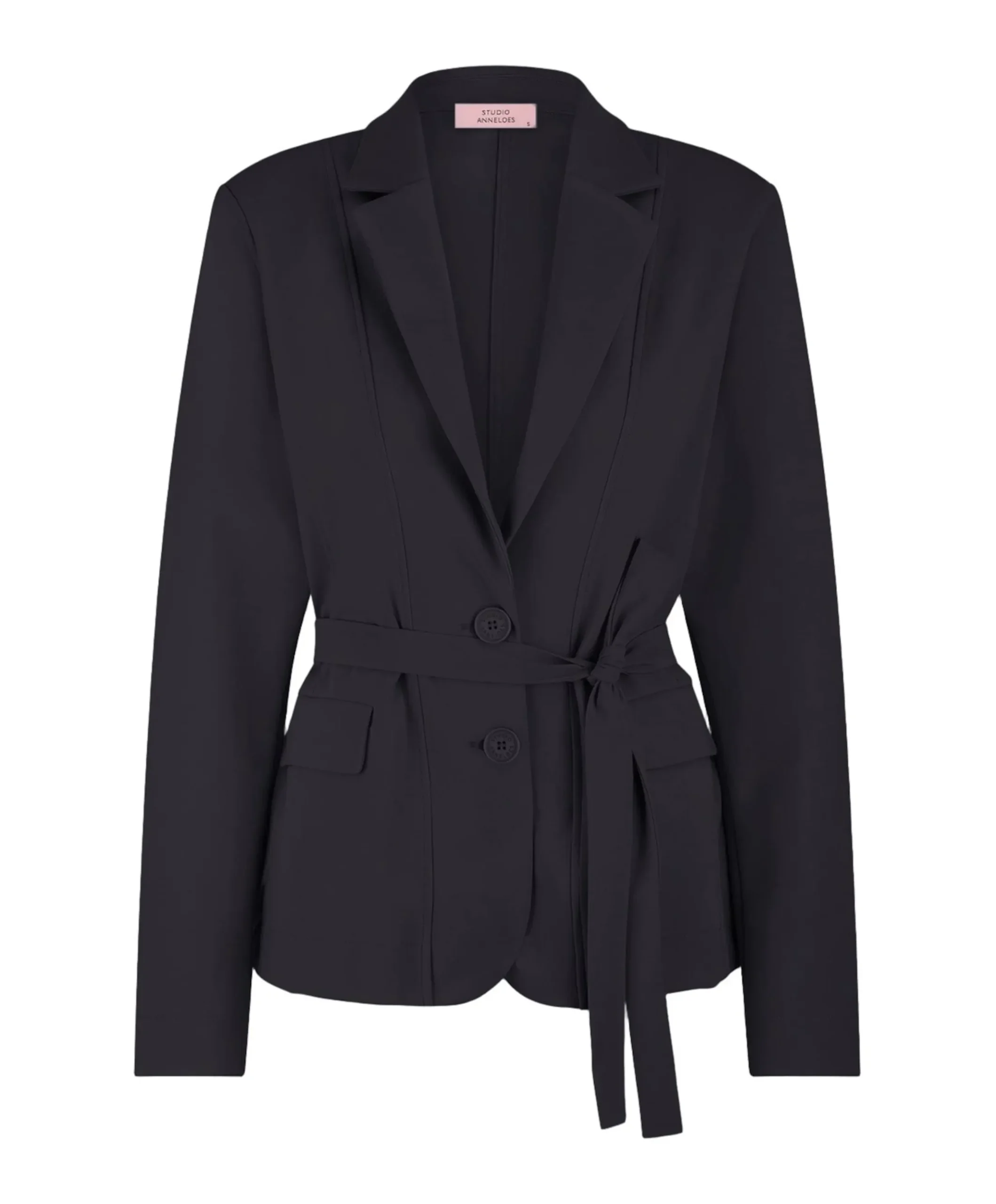 Dames blazer zwart