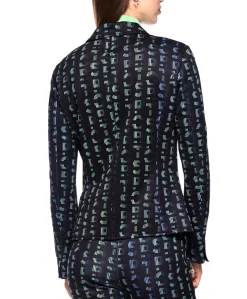 Dames blazer zwart