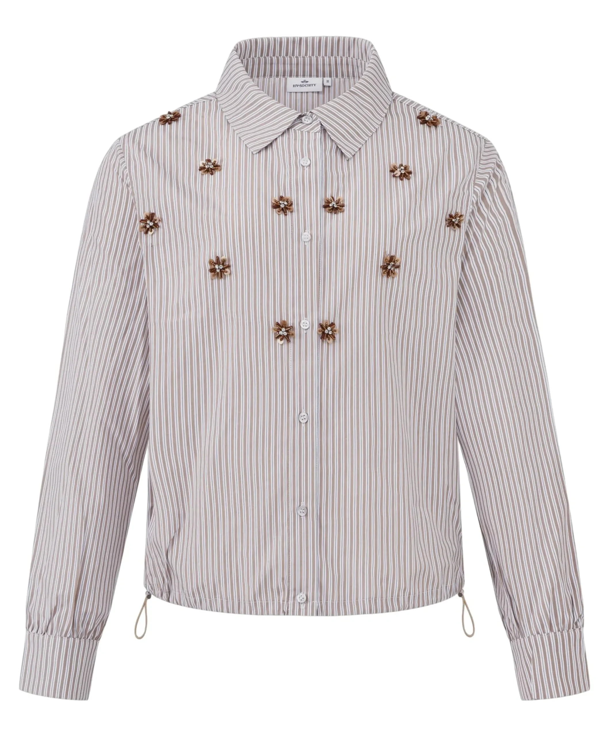 Dames blouse beige