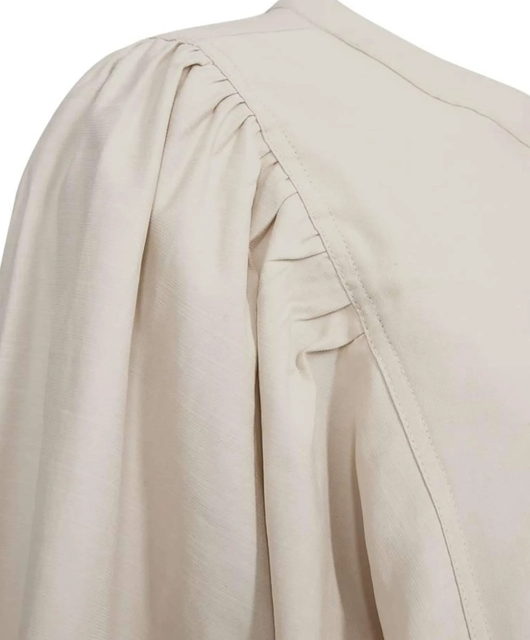 Dames blouse beige
