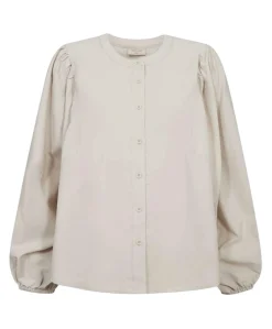 Dames blouse beige