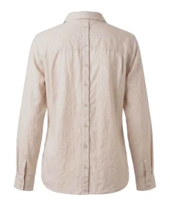 Dames blouse beige