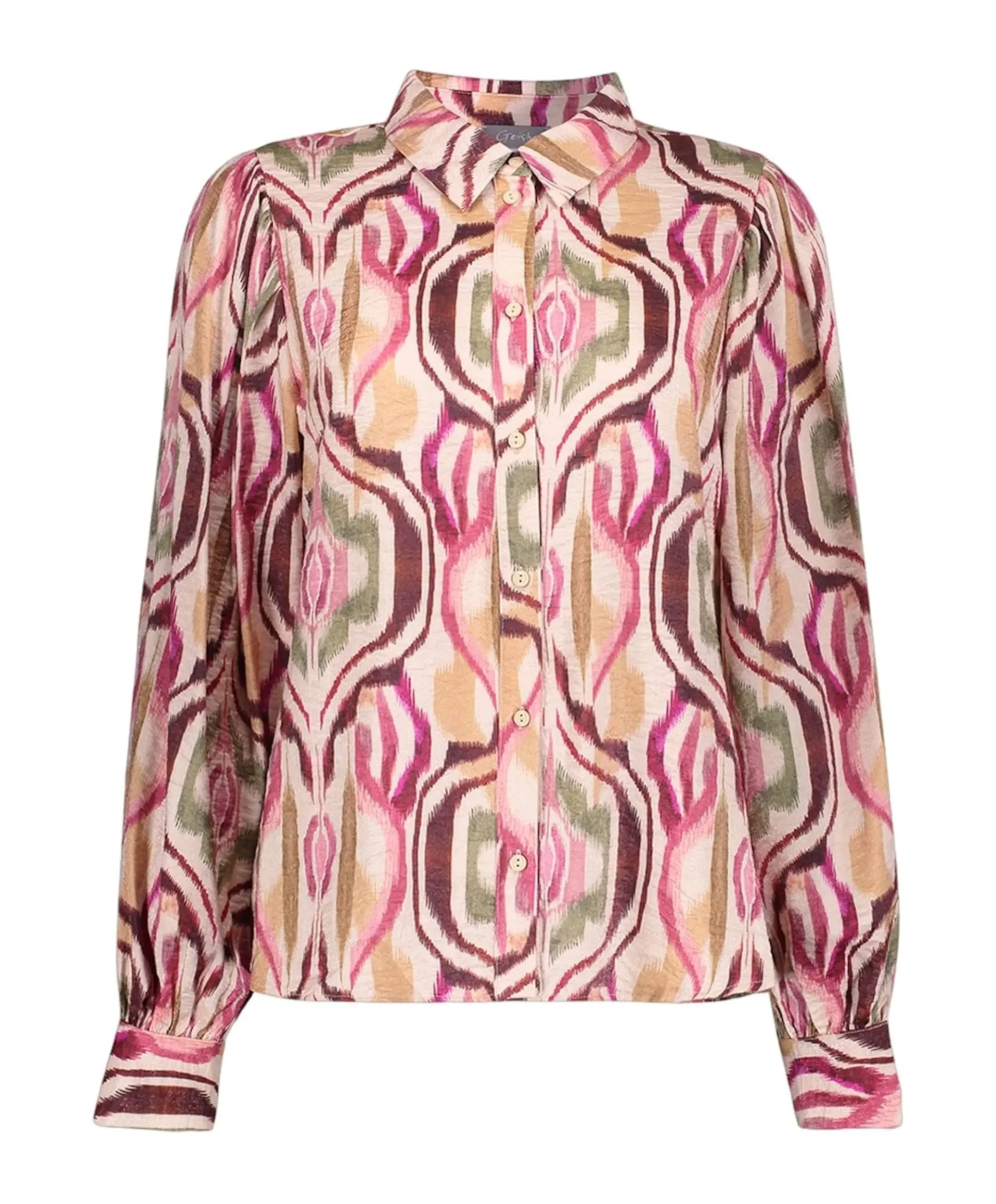 Dames blouse beige