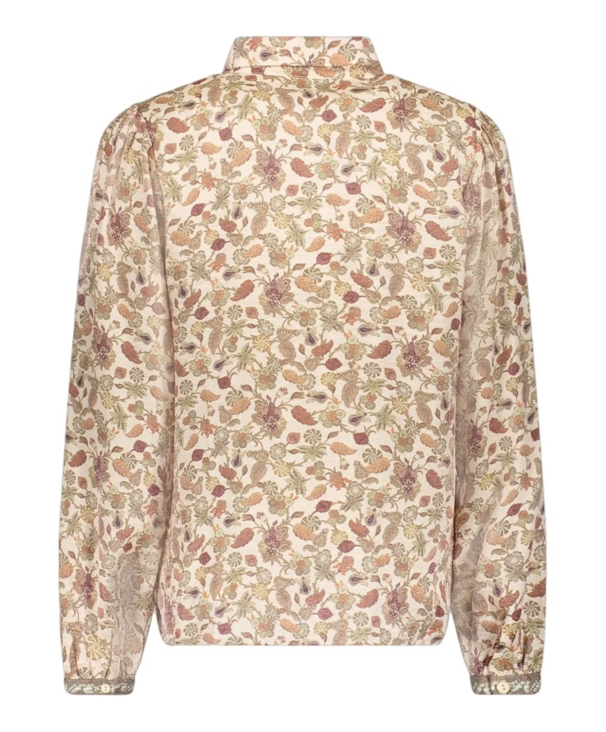 Dames blouse beige