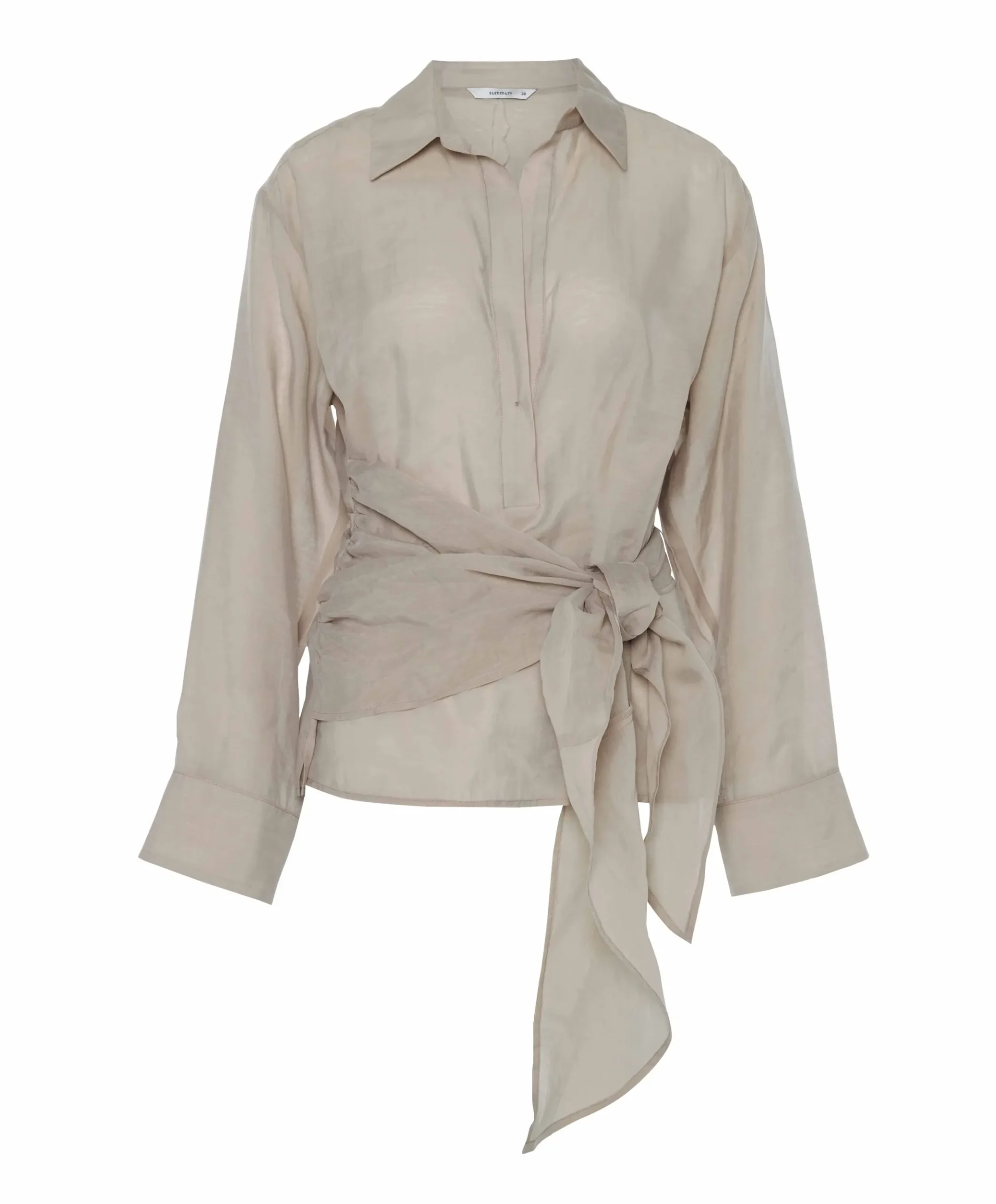 Dames blouse beige