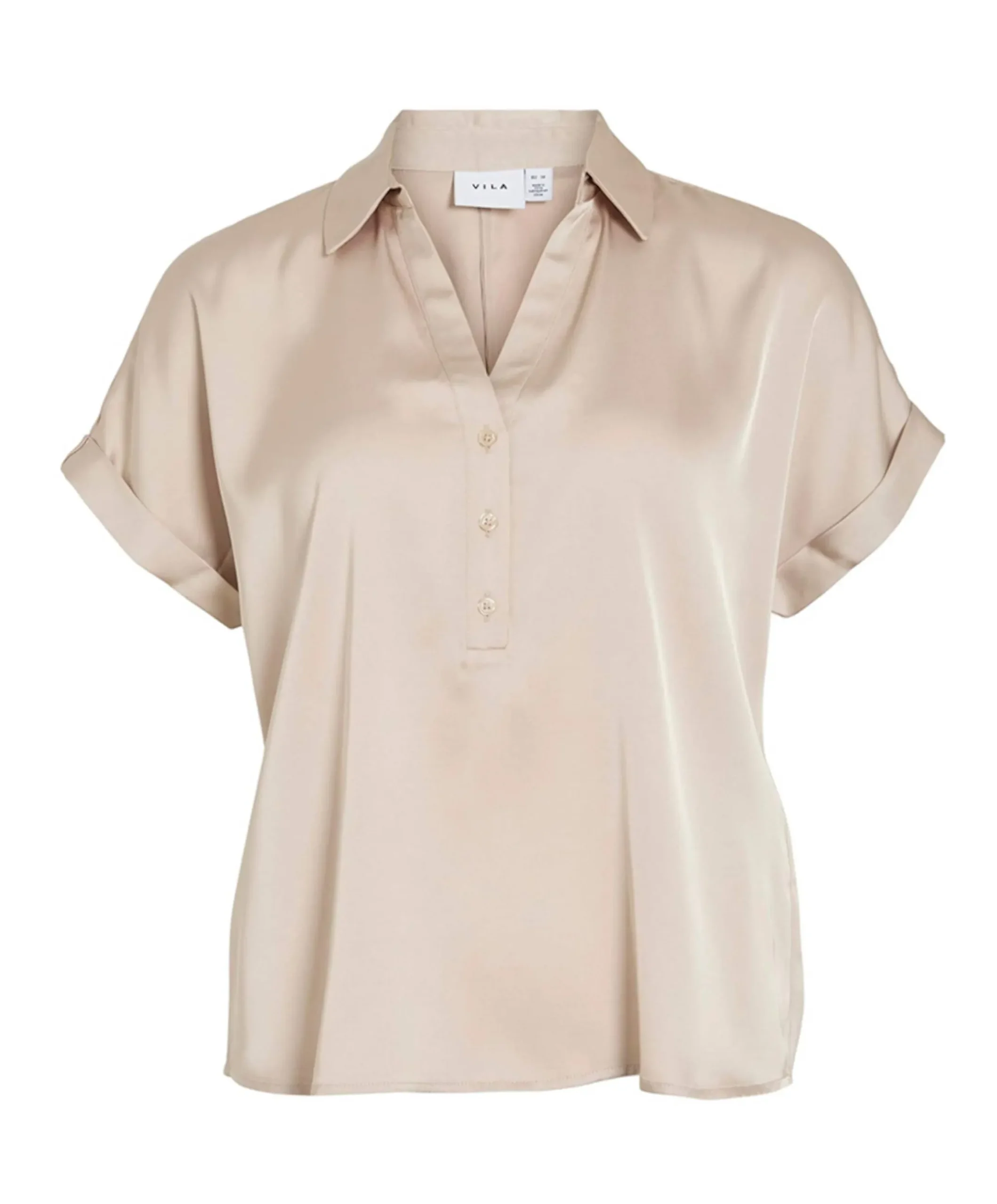 Dames blouse beige