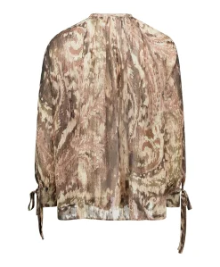 Dames blouse beige