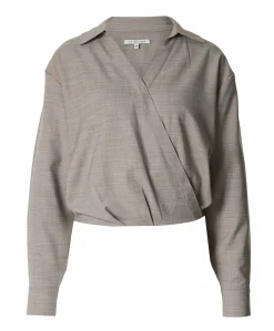 Dames blouse beige