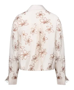 Dames blouse beige