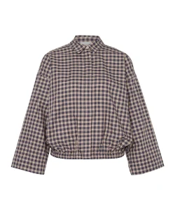 Dames blouse beige