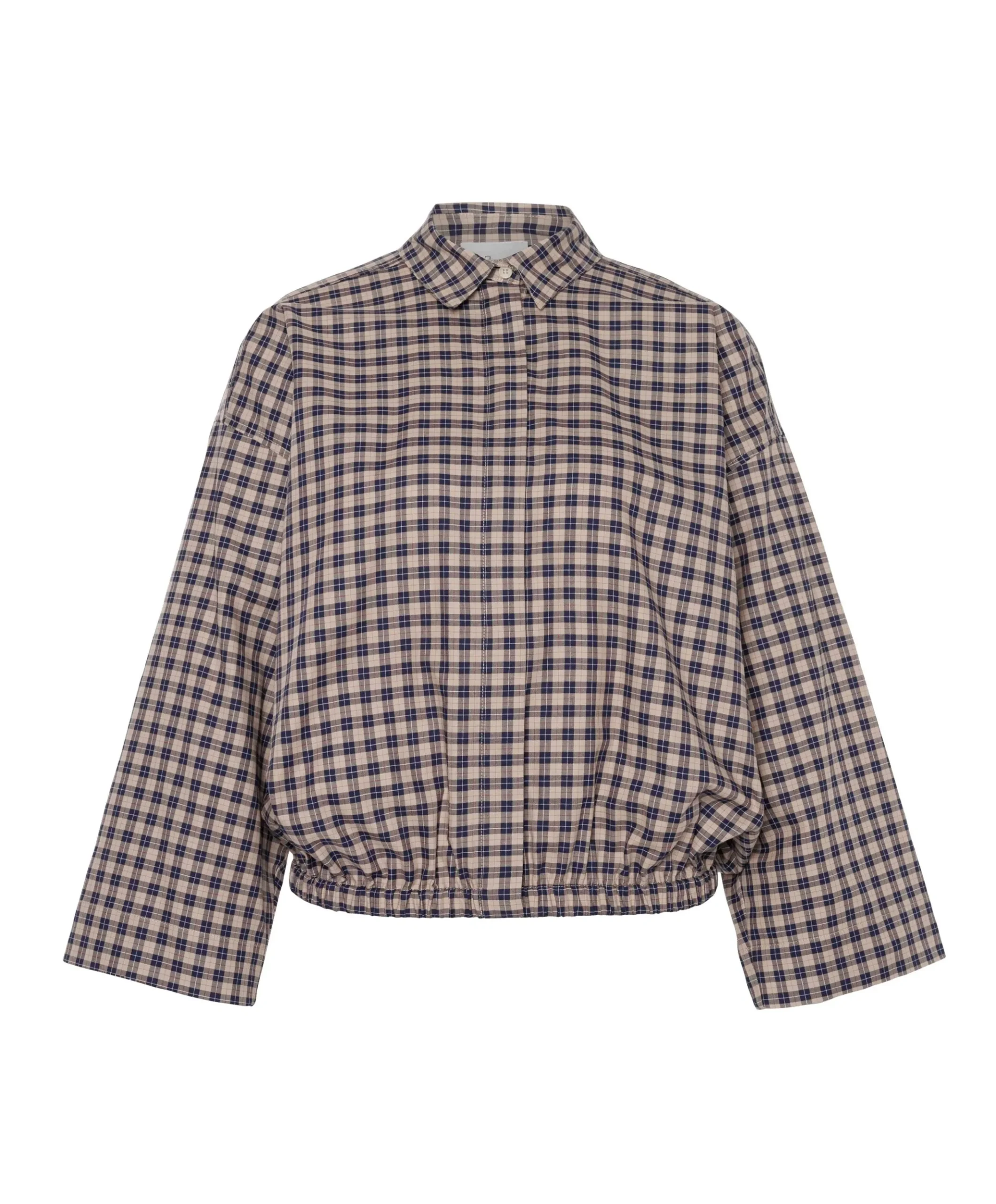 Dames blouse beige